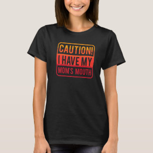 Witzige Vorsicht, ich habe die Mund-Sarazenen Jo m T-Shirt