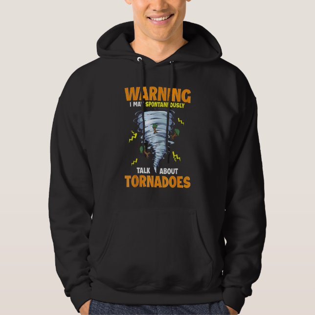 Witzige Warnung - spontan über Torna Hoodie (Vorderseite)