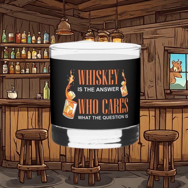 Witzige Wortart Whiskyglas (Von Creator hochgeladen)