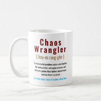 witziger Chaos-KoordinatorDefinition Office-Mitarb Kaffeetasse