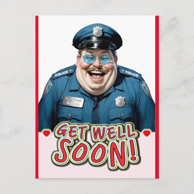 witziger Erfolg bald Postkarte (Vorderseite)