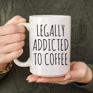 Witziger Kaffeebecher für Anwälte und Jurastudente Kaffeetasse