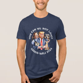 Witziger politischer Humor | Stimme für Kamala But Tri-Blend Shirt