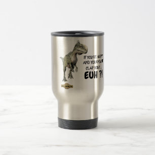 witziger Reisemug "HAPPY DINOSAUR" Reisebecher