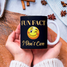 Witziger Spaß, dass es mir egal ist Kaffeetasse