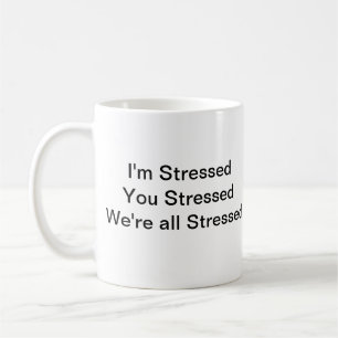 Witziger Spaß, der die Arbeit erledigt Kaffeetasse