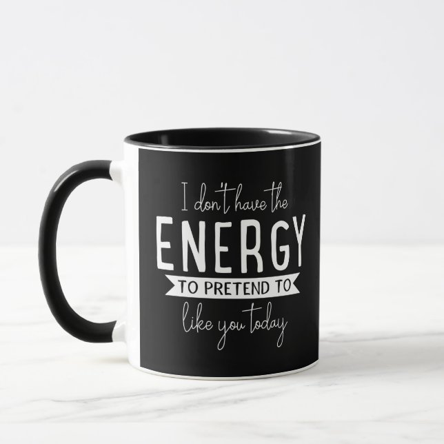 Witziger Witz für Papa, ich habe nicht das Energie Tasse (Links)