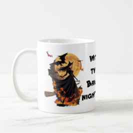 Witziges Denken: schöne Nächte Kaffeetasse