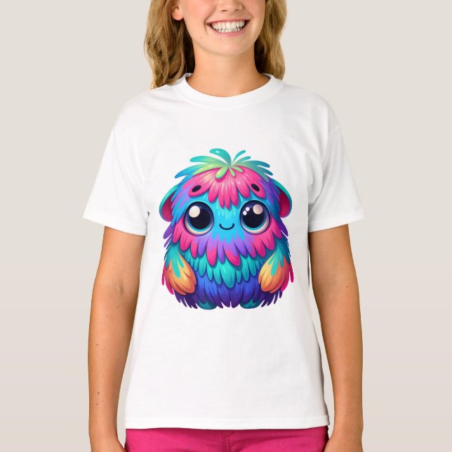 Witziges Farbentierchen T-Shirt (Vorderseite)