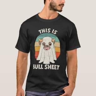 Witziges Halloween Cow Boo Ghost-Kostüm Dies ist B T-Shirt