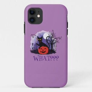 Witziges Halloween gewitchte schwarze Katze Was? Case-Mate iPhone Hülle