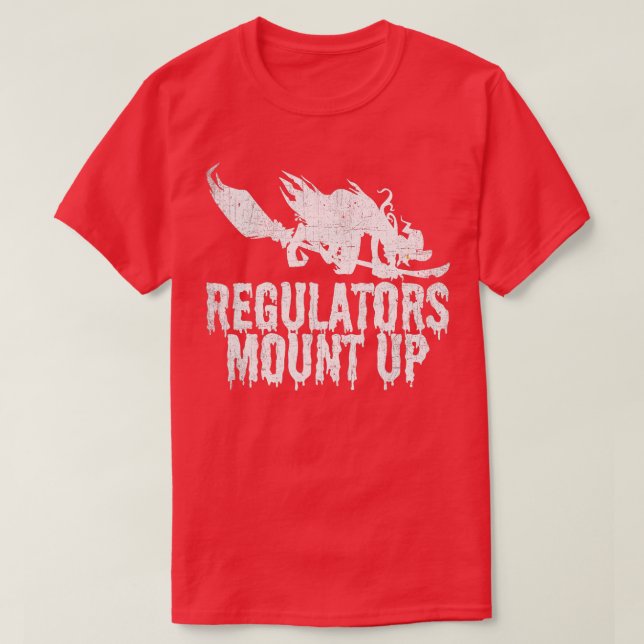 Witziges Halloween, Hexenregatorese Mount Up (10) T-Shirt (Design vorne)