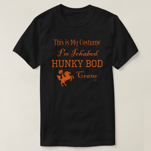 Witziges Halloween-Kostüm für Muskelmann T-Shirt (Design vorne)
