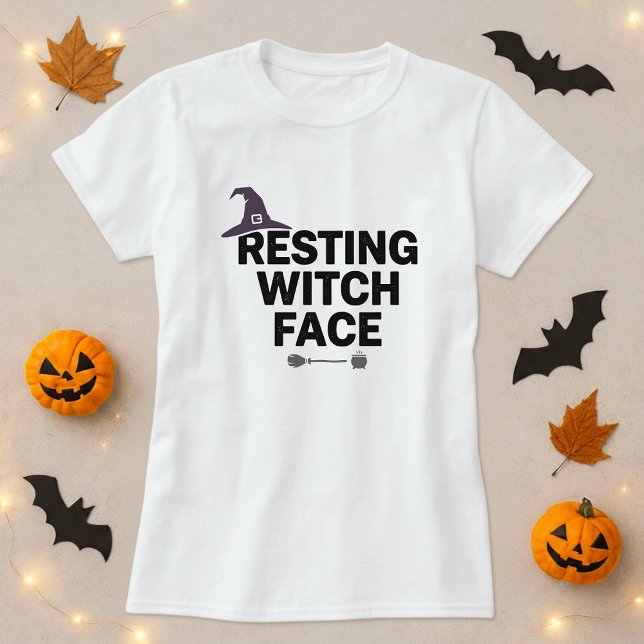 Witziges Halloween-Shirt; Hexengefecht T-Shirt (Von Creator hochgeladen)