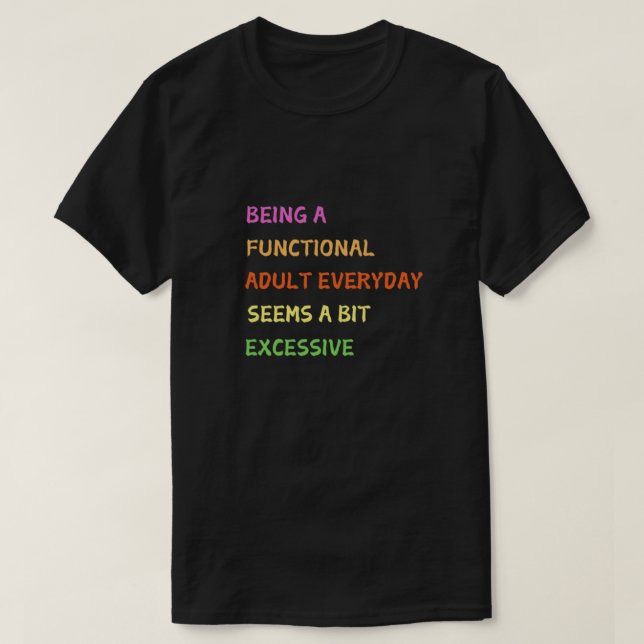 Witziges Hemd, lustige Hemden, Männer T-Shirt (Design vorne)