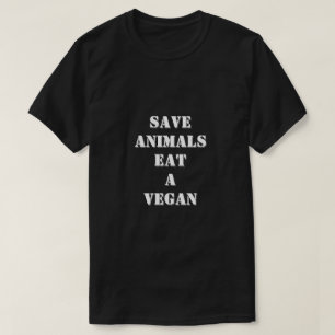 Witziges humorvolles veganes Zitat T-Shirt
