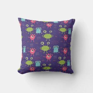 Witziges Monster und niedliche Alien Kissen