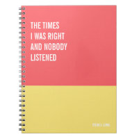 Witziges Notebook, humorvolles Writing Pad Journal