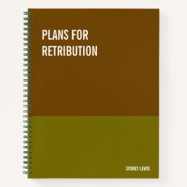 Witziges Notebook, humorvolles Writing Pad Journal Notizbuch