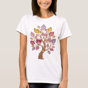 Witziges Silber ABSTRACT ART Statement T-Shirt v2