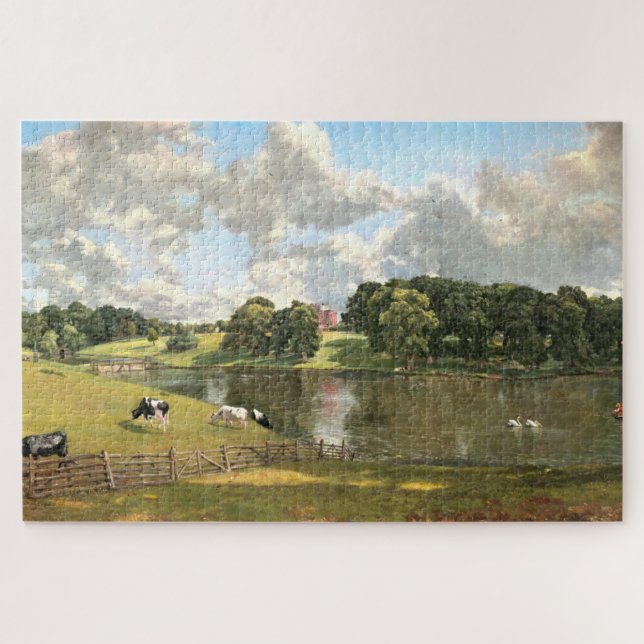 Wivenhoe Park, John Constable Art Jigsaw Puzzle Pu (Horizontal)
