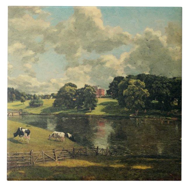 Wivenhoe Park von John Constable Fliese (Vorderseite)