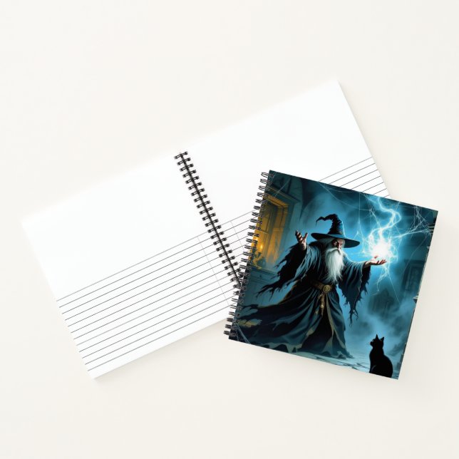 Wizand Cat Notizbuch (Innenseite)