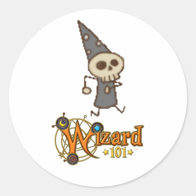 Wizard101 Stickers Doodle de mort (Devant)