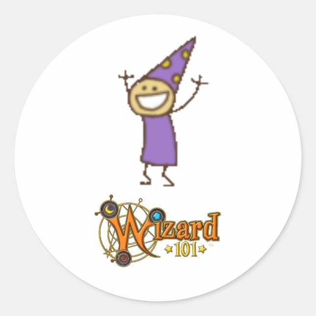 Wizard101 Storm Doodle Stickers (Vorderseite)