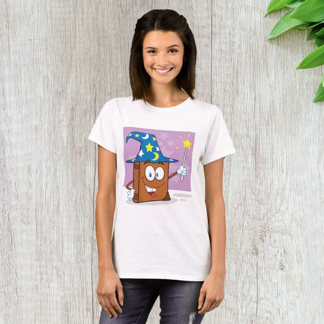 Wizard Book Womens T - Shirt (Von Creator hochgeladen)