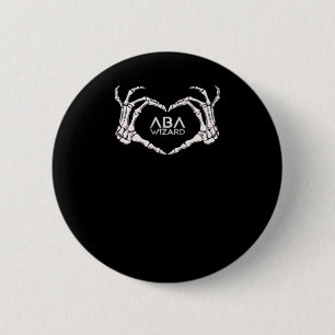 Wizard Classic - Skeleton Hands Herz Button