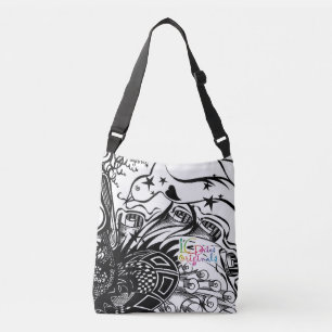 Wizard Cross Body-Tasche Tragetaschen Mit Langen Trägern