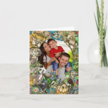 WIZARD DER OZ FAMILIENWEIHNACHTKARTE + IHR FOTO