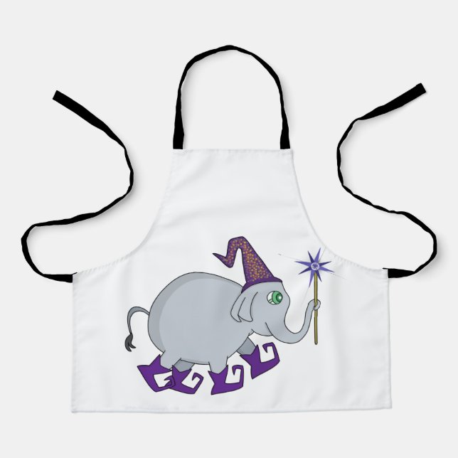 Wizard Elephant Schürze (Vorderseite)