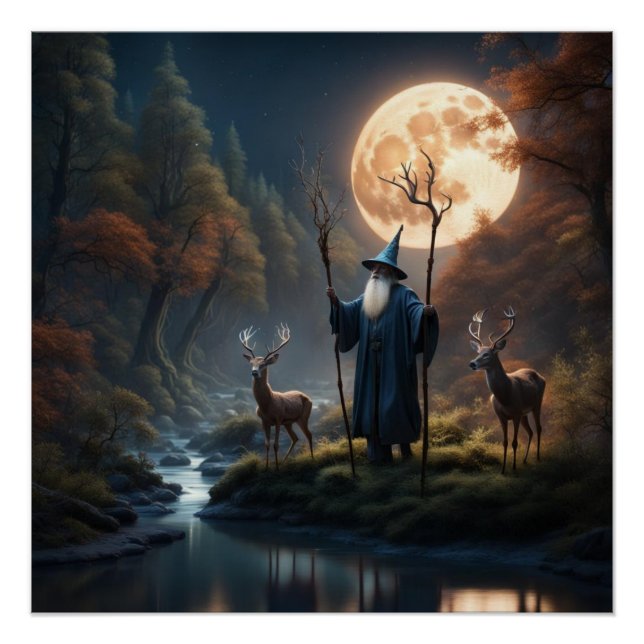 Wizard Forest Poster (Vorderseite)