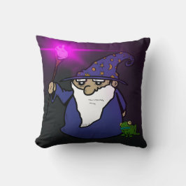Wizard & Frog Pillow Kissen