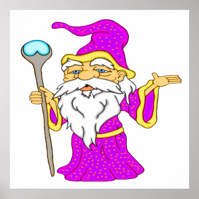 Wizard Gnome Poster (Vorne)