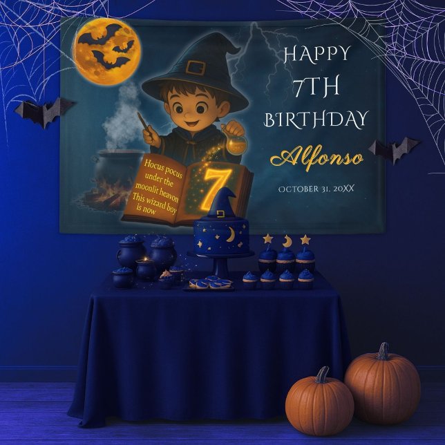 Wizard Halloween Party Banner (Von Creator hochgeladen)