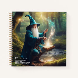 Wizard Hardcover-Kalender Notizbuch