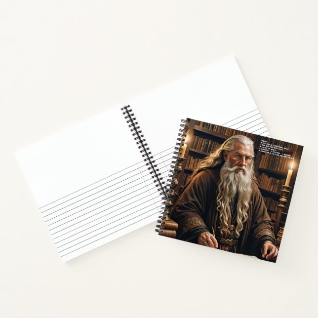 Wizard Hardcover Notizbuch (Innenseite)