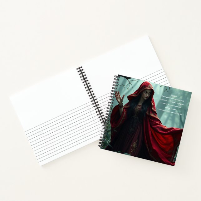 Wizard Hardcover Notizbuch (Innenseite)