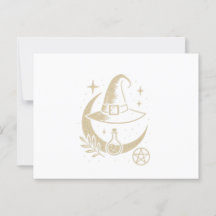 Wizard Hat Postcard - Hexerei und Magie