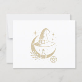 Wizard Hat Postcard - Hexerei und Magie Postkarte
