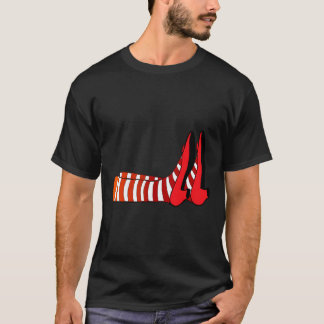 Wizard Hexe ist tot Hexe Legs Funny T - Shirt