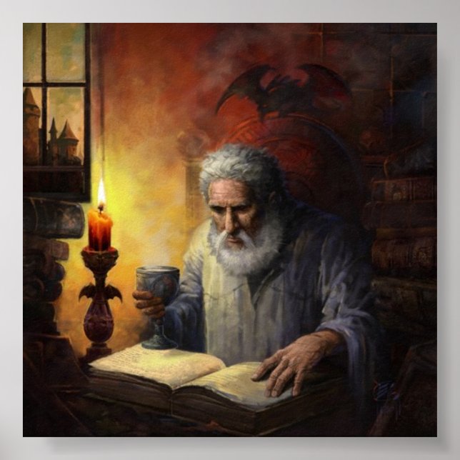 Wizard Malcolm Poster (Vorne)