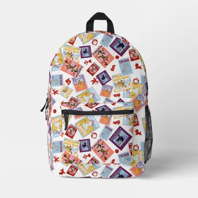 Wizard of Oz™ Character Print Toss Pattern Bedruckter Rucksack (Vorderseite)