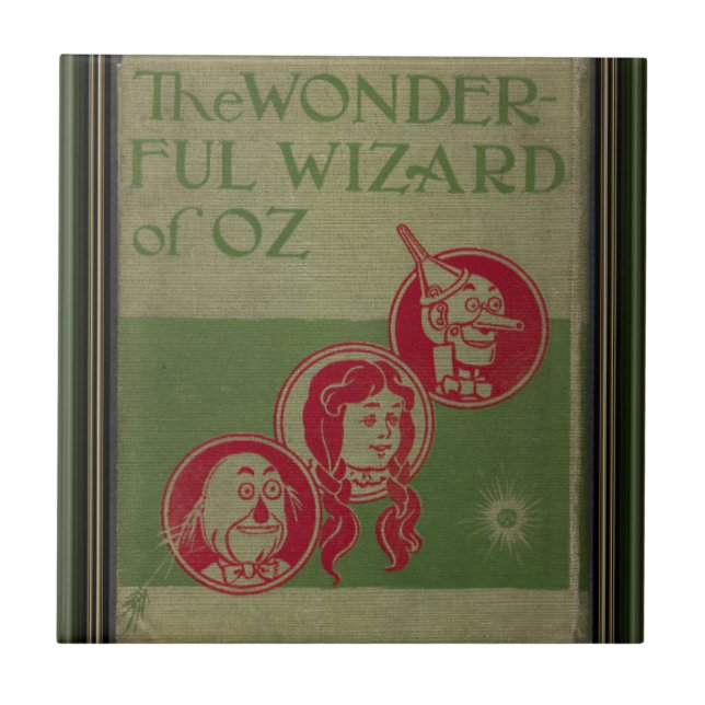 Wizard of Oz Keramik Tile Fliese (Vorderseite)
