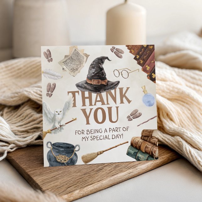 Wizard Party Favor Tag Geschenkanhänger (Von Creator hochgeladen)