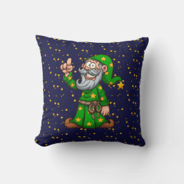 Wizard Throw Pillow Kissen