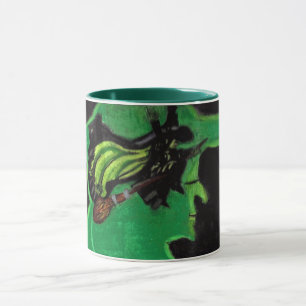 WIZARD VON OZ FLYING WICKED WITCH Tasse